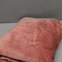 Bedsure GentleSoft Fleece Throw Blanket for Couch Dusty Rose - Lightweight Plush Fuzzy Cozy Soft Blankets and Throws for Sofa, 50x60 inches