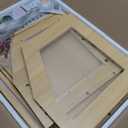 24" Wooden Hamster Cage, Chewproof Gerbil Cages and Habitats, Openable Top Roof Window with Silencing Pad, Guinea Pig Cage for Small Animals, Dwarf and Syrian Hamster, 24 x 16 x 16 Inches