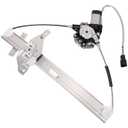 Obaee Front Left Driver Side Power Window Lift Regulator with Motor Assembly Compatible with Chevy Impala 2006-2013 & Chevrolet Impala Limited 2014-2015 Replace OE 748-172