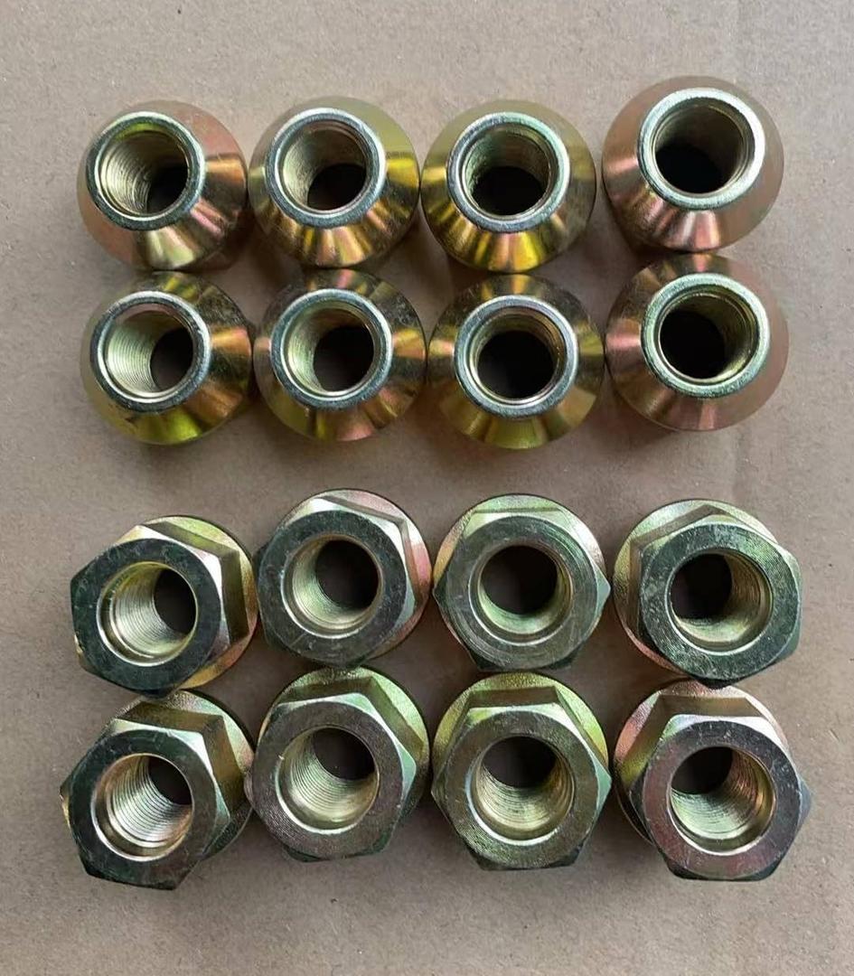 16pcs Factory Style 9/16-18 Open Design Bulge Wheel Lug Nuts 611-162 Replacement for 1994-2010 Dodge Ram 2500 3500 SRW & 2007-2009 Ram 1500