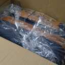 Coolife Suitcase Set 3 Piece Luggage Set Carry On Hardside Luggage with TSA Lock Spinner Wheels (Navy, 3 piece set (DB/TB/20))