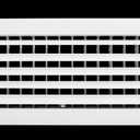 HVAC Premium 14"w X 8"h 1-Way Air Vent Adjustable Aluminum Curved Blades Integral Multi-Shutter Damper HVAC Diffuser [Outer Dimensions: 15.75"W X 9.75"H]