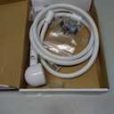 Medline Premium Handheld Shower Head with 6.5-Foot Long Hose, White, High Pressure, Adjustable Spray - Ideal for Medical Patients, Hospitals, Nursing Homes - 1 Each