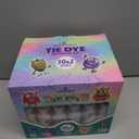 30 Colors Tie Dye Kit, Tie Dye Set for Kids, Pre-Filled Tye Dye Bottles, Non Toxic Permanent Fabric Dye Art Set, Easy DIY Fabric Art - Create Fun (30 Colors)