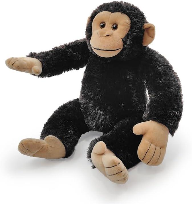 Realistic Chimpanzee Stuffed Animal Toys, 13 Wild Monkey Zoo Stuffed Animal Gorilla Plush Soft Toys Hugged, The Best Gift for Boys and Girls on Birthdays and Christmas