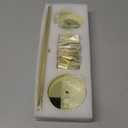 Metal Gold Taper Candle Holder for Wedding, Dinning, Party, Fits 3/4 inch Thick Candle&Led Candles (Set of 6 Pcs)