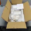 Gold Chandeliers for Dining Room, 8-Light Brass Chandelier Light Fixture Over Table Modern Candle Chandelier 44in Master Bedroom Chandeliers Lighting for Entry Foyer Bathtub Living Room