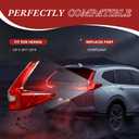 LED Left Tail Light Compatible with Honda CR-V 2017-2019 Replacement# 33550TLAA01