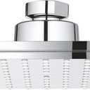 Grohe 27705000 Euphoria Cube Rain Shower Head, 2.5 GPM, Starlight Chrome