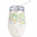 Core Home Wine Tumbler  17OZ - -Grey Floral