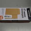 ACSTEP #1 Small Coin Envelopes 2-1/4 x 3-1/2, Kraft Mini Key Envelopes with Gummed Flap in Brown, Seed Packets Envelopes for Storing Seeds, Tip Envelope for Cash 500pcs
