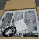 Black Pendant Lighting Modern Pendant Light, Mini Crystal Chandeliers,Adjustable Pendant Light Fixture for Kitchen Island Dinning Room Bedroom (Pack of 3)