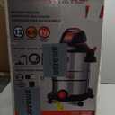 Shop-Vac 12 Gallon 6.0 Peak HP Wet/Dry Vacuum, Stainless Steel Tank, 3 in 1 Function Portable Shop Vacuum with Attachments, Drain Port, Ideal for Jobsite, Garage & Workshop. 5926211