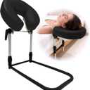 Massage Headrest for Bed, Adjustable Home Mattress Top Face Cradle Kit, Head Cushion for Face Down, Quick Setup for Bed Massage, Facial, Lash & Brow Services, Eye Surgery Recovery