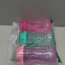 Nuby 3 Piece No-Spill Easy Grip Cup with Flex Straw, Clik It Lock Feature, Girl, 10 Ounce (Pink, Magenta & Aqua)