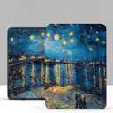 PU Leather Cover for Kindle Paperwhite 12th Gen 2024 (7") & Kindle Colorsoft Signature Edition (7"), Auto Sleep Wake (Rhone River)