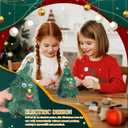 Angoily Festive Animated Christmas Tree Toy with Swinging Legs, Creative Wobbling Holiday Decoration for Kids and Adults, Fun Walking Xmas Ornament