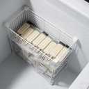 Cabilock Freezer Organizer Bin Wire Basket 13.78 Inch Breathable Mesh Pantry Storage for Upright Freezer Foods Snacks Vegetables Fruits