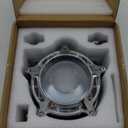 Harley Air Cleaner Chrome See Through Intake Filter Kit Cnc Cut for Motorcycle Dyna 2000 - 2017 Softail 2000 - 2015 Touring 2000 - 2007 Fitment - B (Gray)