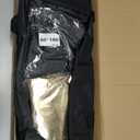 K&F CONCEPT U-Shape Reflector Curved Reflector 180x60cm with 4-in-1 Reflective Fabric, Black/Gold/White/Silver, with 1.9m Stand, with Storage Bag, for Photography Studios