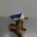 Eastman Female No-Kink Hose Bibb, 3/4 Inch FIP, Brass Plumbing Fitting, 20203