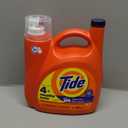 Tide Liquid Laundry Detergent, Original Scent, 125 fl oz, 100 Loads, Boosted Clean Even in Cold Water with Concentrated Washing Soap