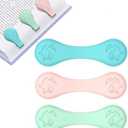 Magnetic Silicone Bookmarks for Reading Book, 3 PCS Extra Strong Magnetic Book Mark Clip Cute Dolphin Book Page Holders Accessories Gift for Women, Men, Book Lovers, Teachers, Readers, Kids