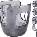 Stroller Cup Holder Fits for UPPAbaby Vista/Vista V2/Vista V3/Cruz/Cruz V2/Cruz V3/Minu/Minu V2/Minu V3/Minu Duo, Holds Different Drink Sizes, One-Hand Quick Install/Remove, Folds with Stroller