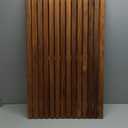 Nordic Style Premium Teak Shower and Bath Mat for Indoor and Outdoor Use - Non-Slip Wooden Platform for Spa, Sauna, Pool, Hot Tub - Flooring Decor and Protector 31.4" x 19.6" (Oiled Finish)