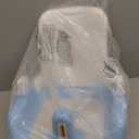 Baby Bath Seat with Sitting & Lying 2 Modes, 3-Speed Adjustment, Powerful Suction Cups, Infant Bathtub Chair with Washable Pillow, Folding and Hanging (Green Tea)