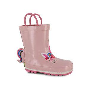 Western Chief Rain Boots with Pull on Handles for Toddlers and Kids - Premium Waterproof Boots for Boys and Girls, Size 11