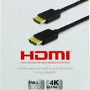 GE HDMI Cable 3.65 mm 12ft. 
Compatible with Camera, Camcorder, Tablet and Graphics Card, Laptop, Raspberry Pi Zero W, Projector