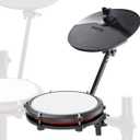 Alesis Drums Nitro Max Expansion Pack - Electric Drum Set Expansion for Nitro Max Kit with Mesh Tom Pad, 10" Cymbal with Choke and Connection Cables