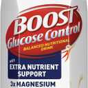 BOOST Glucose Control Ready to Drink Nutritional Drinks with Extra Nutrient Support Drink, Very Vanilla, Carton, 8 Fl Oz, Pack of 24 (EXP 05/01/27)