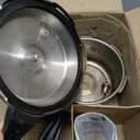 Barton 8Qt Pressure Canner Release Valve Aluminum Canning Pot Cooker Pot Stove Top Instant Fast Cooking Pot Stewing Locking System, 8 Quart