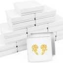jewelry gift box, 20 Pack Small Gift Boxes with Lids for Necklace Ring Bracelet Earring Display Box, Jewelry Box Bulk White (3.5x3.5x1 Inch (Pack of 20))