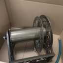 Liberty GARDEN 704 Decorative Cast Aluminum Wall Mount Garden Hose Reel, Holds 125-Feet of 5/8-Inch Hose - Bronze