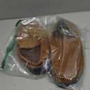 Zigzagger Men's Moccasin Slippers Memory Foam House Shoes, Indoor and Outdoor Warm Loafer Slippers Size 8