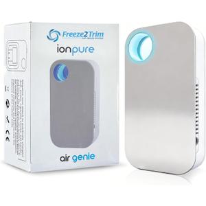 Ion Pure Plug In Air Purifier for Home | Negative Ion Technology for Allergen and Odor Reduction No Filter Compact, Quiet Operation Air Ionizers for Home Kitchen, Bedroom, Bathroom Air Purifiers