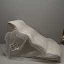 Uross Dog Stairs for Small Dogs-5 Steps Ramps for High Bed Couch, High Density Foam Pet Stairs for Dogs to Get on Bed, 5 Tiers Cat Doggy Steps Ramps for Joint Pain Dog(Beige)