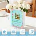 3D Puzzle Vase for Adults Kids, 120 Pcs Puzzle Book Vase for Flowers, Arts and Crafts for Kids 4-6, Adults, Girls, Cute Unique Vases for Book Shelf Decor, Books Lover Gifts for Women(Anne)