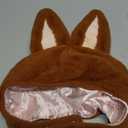 Little Monster Cartoon Ears Hat Toy Character Cosplay Dark Hat Fairy Tale Costume for Halloween Party Photo Prop (Brown)