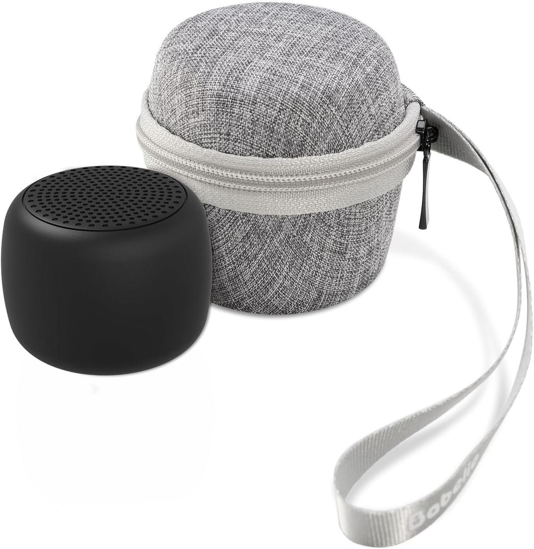 Babelio White Noise Sound Machine for Adults Kids Baby, Mini, 15 Non-looping Sounds, Timer, Memory Function, Easy to Pocket and Travel (Black)