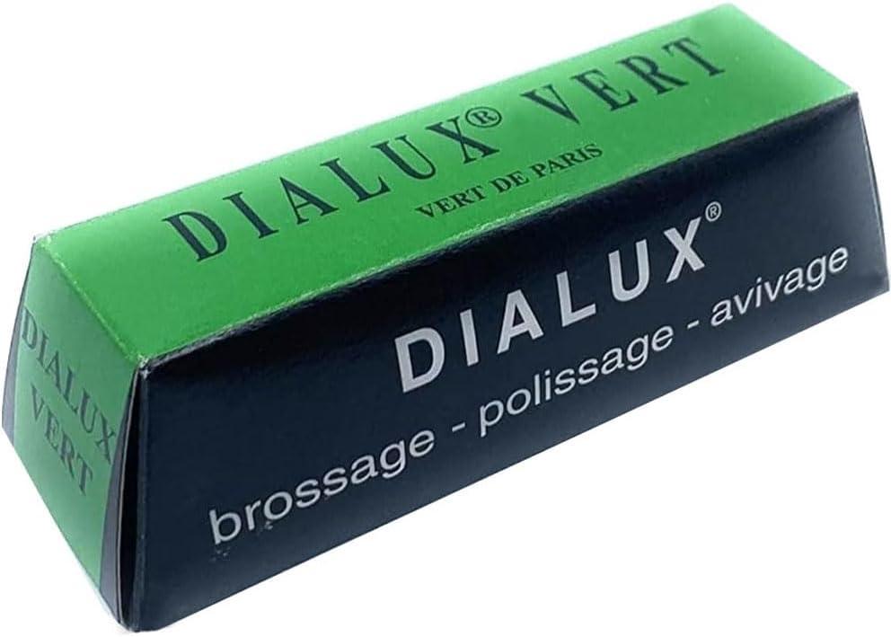 DIALUX One Bar of Green (Vert) Jewelers Polishing Compound Rouge - Paste