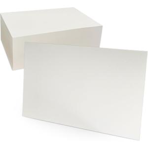 Linen Textured Cardstock 5x7 White 200 Sheets 80 lb Cover for Printers Invitation Arts and Craft