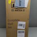 Box Spring Full Size Bed 6 Inch - Heavy Duty Box Spring Mattress Foundation Metal Bed Base with Fabric Cover, Noise Free Easy Assembly Non Slip/Non-Slip/Easy Assembly