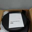 Shop Stool with Wheels for Garage, Mechanics Rolling Chair with Backrest, Adjustable Height Heavy Duty Garage Stool with Footrest and Storage Tray, Swivel Task Chair for Workshop Kitchen Salon (Matte Black)