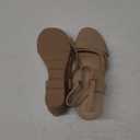 SHIBEVER Wedge Sandals for Women Dressy: Summer Low Wedges Womens Comfortable Open Toe Sandal 38