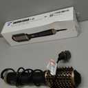 Lopeie Hair Dryer Brush Blow Dryer Brush in One, 4 in 1 Hair Dryer and Styler Volumizer with Oval Barrel, Professional Salon Hot Air Brush for All Hair Types, Gold