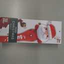 Christmas Santa Bubble Wand Machine for Kids Maker Blower Toys Christmas Basket Stocking Stuffers Birthday Gift Outdoor Indoor Automatic for 3 4 5 6 7 8 + Year Old Toddlers Little Girls Boys